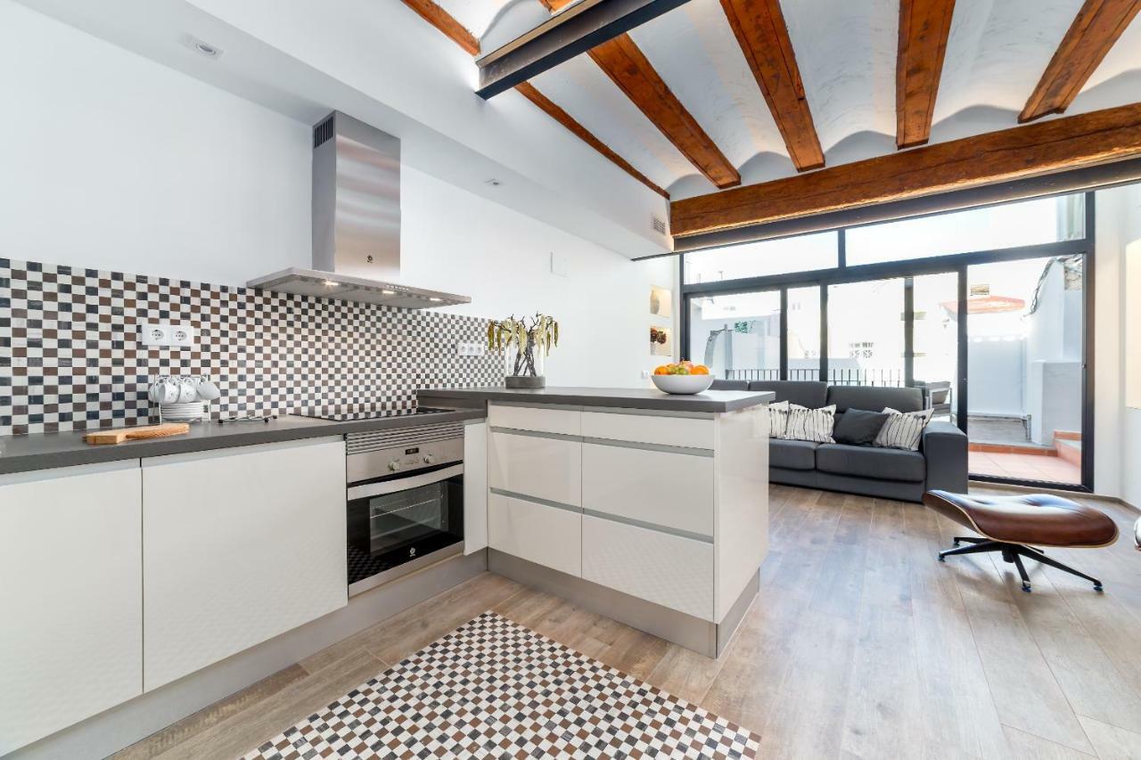 Florit Flats - Center Luxurious 1Br 1Ba Terrace Wi-Fi Ac Valência Exterior foto