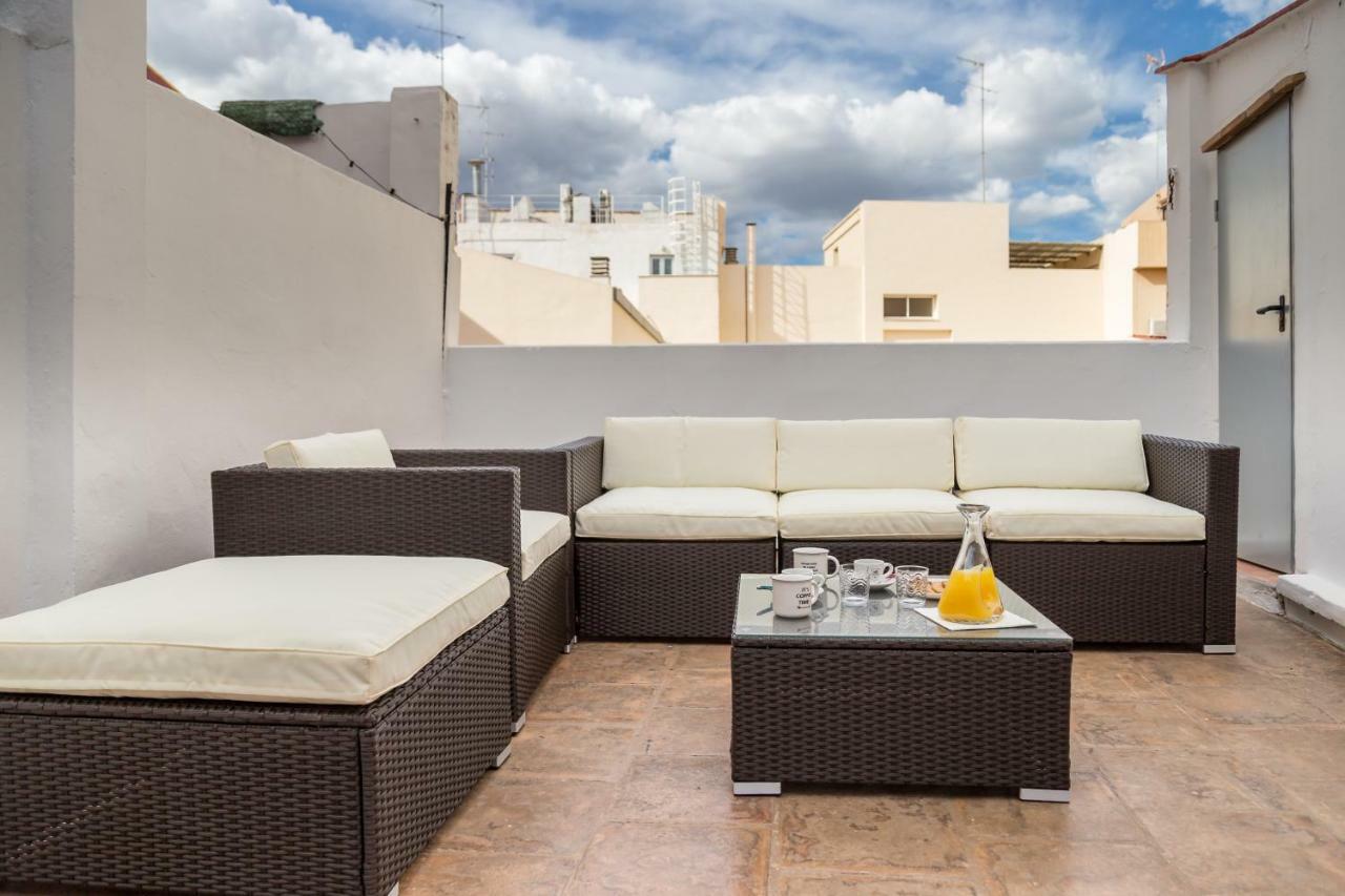 Florit Flats - Center Luxurious 1Br 1Ba Terrace Wi-Fi Ac Valência Exterior foto