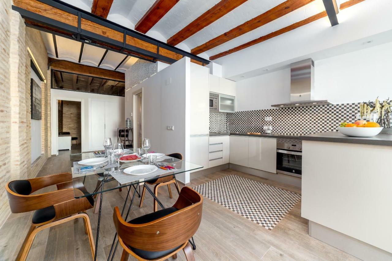 Florit Flats - Center Luxurious 1Br 1Ba Terrace Wi-Fi Ac Valência Exterior foto